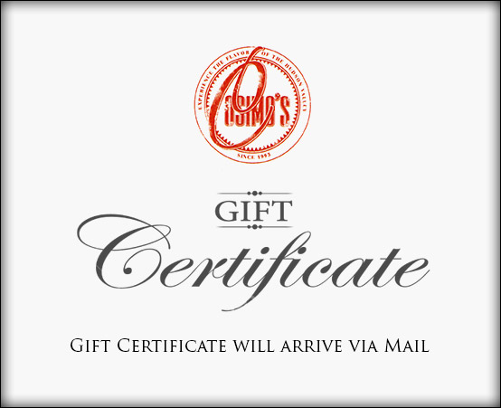 This is only a placeholder, your actual Gift Certificate will be MAILED to the address you provide during checkout